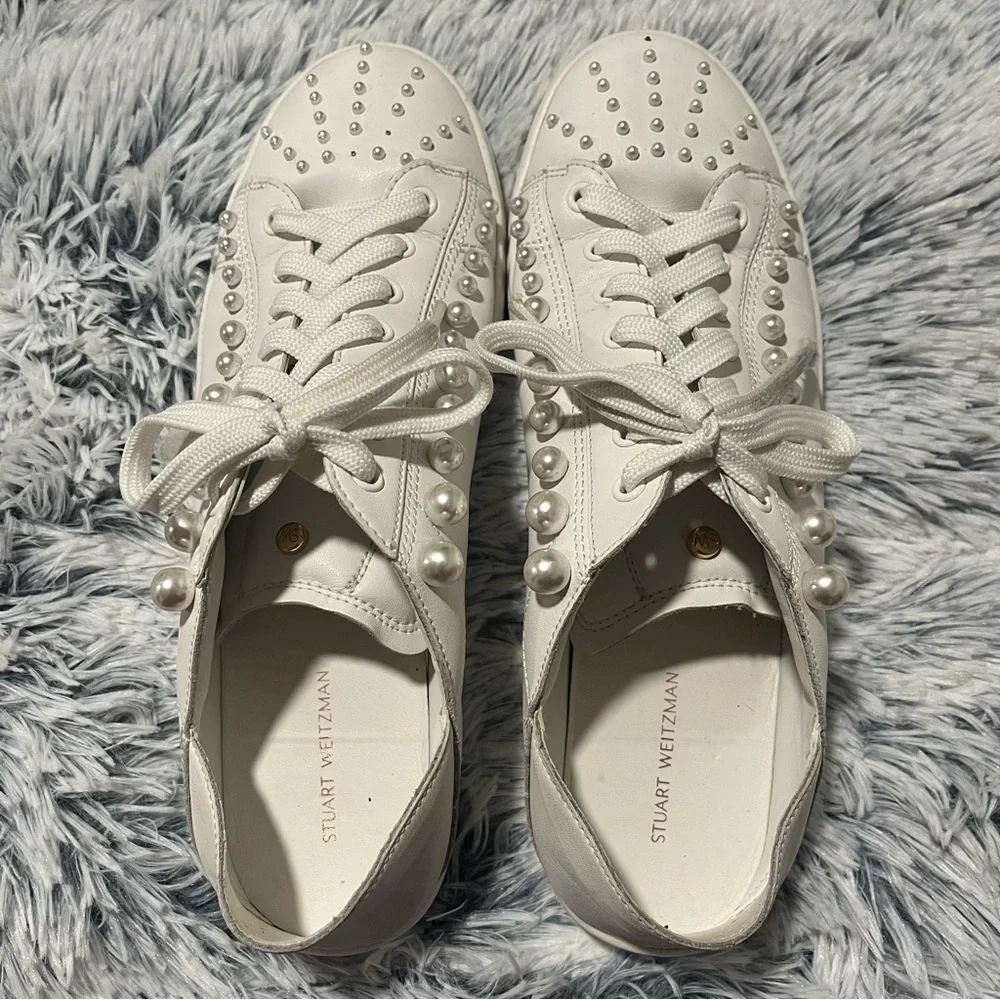 Stuart Weitzman, Goldie Convertible Sneaker - Size 9.5